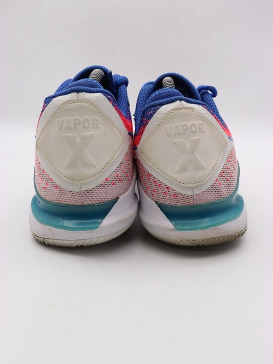 Nike Air Zoom Vapor X Knit Tennis Men\'s 9.5 Blue Crimson Sneakers AR0496-103 main image 5